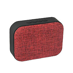 Universal Enceinte YYH-Bluetooth, radio FM, appel mains libres, microSD, USB (rouge)