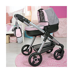 Poussette pour poupées Reig Stule Pram Gris 63 cm pas cher