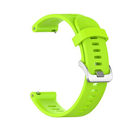 Bracelet de remplacement compatible pour Garmin Forerunner 245/245M Breathing Surface Citron vert