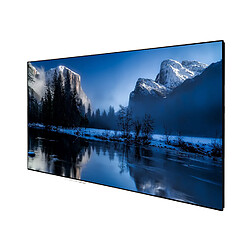 Celexon Écran de Projection a Haut Contraste sur Cadre DELUXX HOME CINEMA SLIMFRAME 221 x 124 cm, 100” 