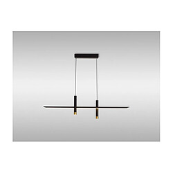 Luminaire Center Suspension Esparta Noir,Or