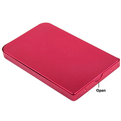 Acheter Boîtier Pour Disque Dur Externe Windows Mac Os 2.5 Pouces Sata USB 2.0 Rouge YONIS