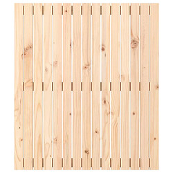 Acheter Maison Chic Tête de lit scandinave pour lit adulte,Meuble de chambre murale 95,5x3x110 cm Bois massif de pin -MN43016