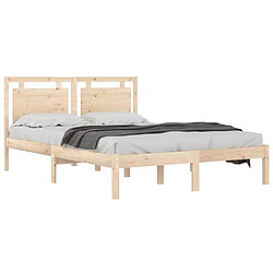 Avis Maison Chic Lit Moderne Chambre - Cadre/structure de lit pour adulte bois massif 180x200 cm super king -MN83367