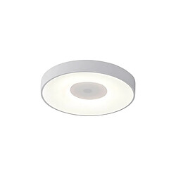 Inspired Coin Rond Plafond 80W LED Avec Télécommande 2700K-5000K, 3900lm, Blanc, 3 ans de Garantie