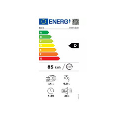 Lave-vaisselle intégrable 60cm 14 couverts 42db avec bandeau noir - SMI4HCB19E - BOSCH