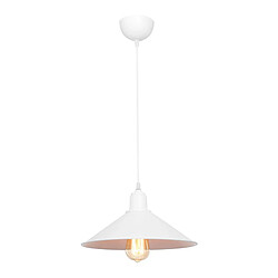 Helloshop26 Lustre lampe lumière suspendu suspension hinckley en plastique hauteur 62 cm E27 blanc 03_0007504