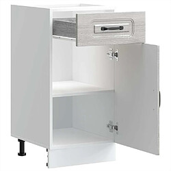 Acheter vidaXL Armoire de cuisine Kalmar sonoma gris bois d'ingénierie