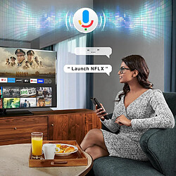 Acheter SANAG Universelle-Telecommande-Pour-Tcl-Smart-Tv, Vocale Telecommande Commande Pour Tcl Google/Android Tv