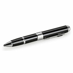 Totalcadeau Stylo avec caméra cachée Full HD 1080P couleur noir et or