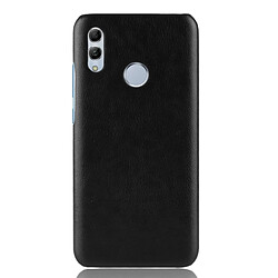 Wewoo Coque antichoc Litchi Texture PC + PU pour HuP Smart (2019) (Noir)