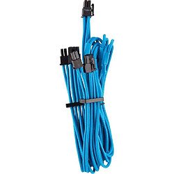 CORSAIR Premium Individually Sleeved Split PCIe cable (2 connectors), Type 4 (Generation 4), BLUE (CP-8920253)