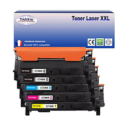 5 Toners compatibles avec Samsung CLT-404S pour Samsung XPress C430 (Noire + Couleur) - T3AZUR