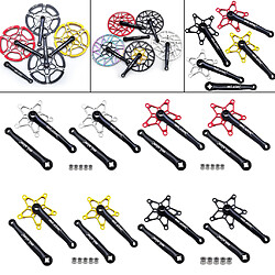 Acheter Manivelle De Vélo Robuste 8 ~ 12 Bras De Manivelle De Vélo De Route VTT Noir