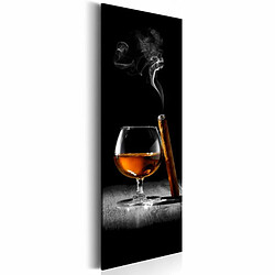 Paris Prix Tableau Imprimé Cigar & Cogniac 40 x 120 cm