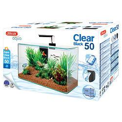 ZOLUX Kit aquarium Aqua clear 50 Blanc.