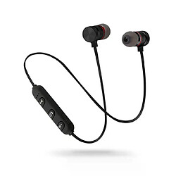 Casque de sport stéréo binaural sans fil Bluetooth, oreille suspendue, course, super longue veille, aspiration magnétique, tête suspendue au cou