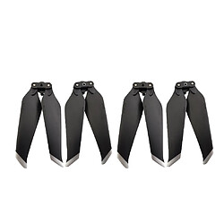 4pcs 8743 hélice pour mavic 2 pro mavic 2 avions drone blade noir blanc