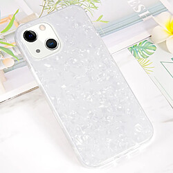 Coque en TPU + acrylique IPAKY IMD, antichoc blanc pour votre iPhone 13 6.1 pouces