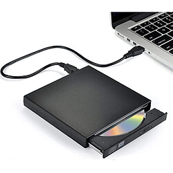 Lecteur CD DVD Externe, Blingco USB 2.0 Slim Protable Lecteur CD-RW Externe Graveur DVD-RW Graveur Lecteur