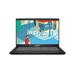 Avis MSI Modern 14 C13M 414XFR Intel® Core? i5 i5 1335U Ordinateur portable 35,6 cm (14") Full HD 8 Go DDR4 SDRAM 512 Go SSD Wi Fi 6