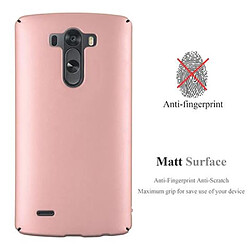 Avis Cadorabo Coque LG G3 Etui en Rose