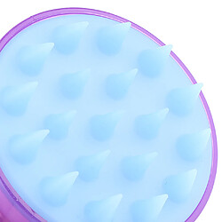 Acheter Silicone Shampooing pour la douche Gel nettoyant pour le corps Pellicules Brosse pour le cuir chevelu pour le cuir chevelu Clair violet