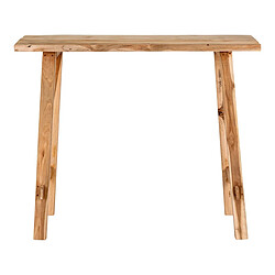 Avis EPIKASA Table Console Girona, Marron, Bois, 90x30x80 cm