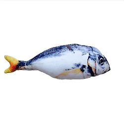 Universal Forme de poisson drôle Soft Pluxé - Simulation en peluche Interactive Toydeep Blue - 20 cm