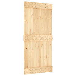 vidaXL Porte NARVIK 95x210 cm bois massif de pin