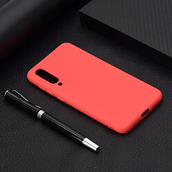 Wewoo Coque Souple Pour Xiaomi Mi 9 SE TPU Candy Color Rouge