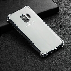 Wewoo Coque Fine Housse de protection en TPU antichoc pour Galaxy S9 Transparent