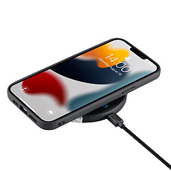 Coque en TPU antichoc, détachable magnétique 2-en-1, hybride avec béquille noir pour votre Apple iPhone 13 Pro Max 6.7 pouces