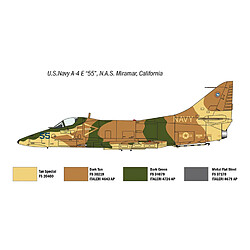 Acheter Italeri Maquettes Avions : Top Gun F-14A vs A-4F