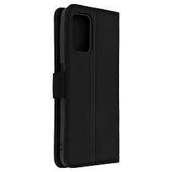 Avizar Housse Oppo A54 5G et A74 5G Clapet Portefeuille Fonction Support Noir