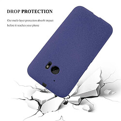 Cadorabo Coque HTC ONE M10 Etui en Bleu pas cher