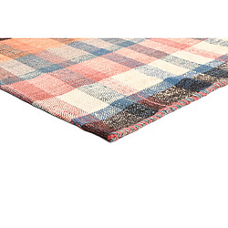 Vidal Tapis de laine 193x143 Bleu Jajim