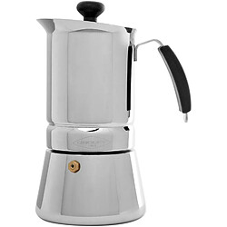 Cafetière Italienne Induction 2 Tasses, Cafetière Expresso en INOX Oroley ARGES