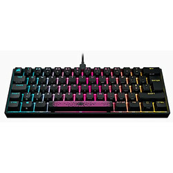 Clavier Corsair K55 RGB Noir Espagnol Qwerty