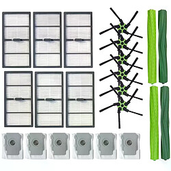 Pièces de rechange pour aspirateur Robot IRobot Roomba S9 S9 + S9 Plus S Series, brosses en caoutchouc multi surfaces