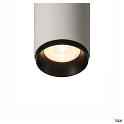 Plafonnier intérieur SLV NUMINOS® S, 60°, blanc/noir, LED, 11W, 2700K, variable