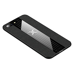 Wewoo Coque Souple Housse de protection en TPU antichoc pour tissu à coudre OPPO R11 XINLI Noir