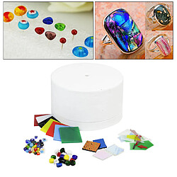 6 dans 1 Micro-ondes Four et DIY Bijoux En Verre de Fusion, millefiori Verre Perle pour le BRICOLAGE Pendentifs Bijoux En Verre Fusion Four Faire