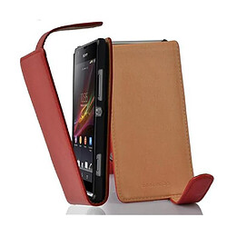 Cadorabo Coque Sony Xperia SP Etui en Rouge