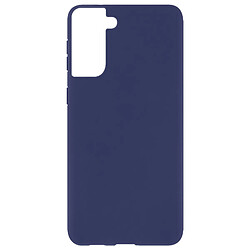 Avizar Coque Samsung Galaxy S21 Plus Souple Flexible Antichoc Finition Mat Bleu nuit