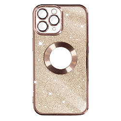 Avizar Coque iPhone 11 Pro Max Paillette Rose