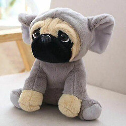 Universal Costumes pour chiens de carlin jouet en peluche (gris)