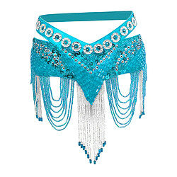 Ceinture De Danse Du Ventre Ceinture Bleu Ciel pas cher