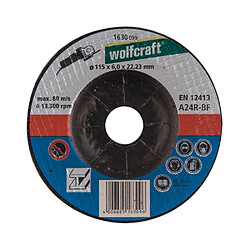 Wolfcraft 1 Disque d'ébarbage md Ø115x6