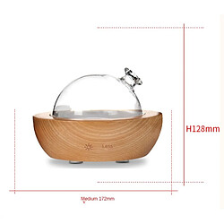 Universal Machine d'aromathérapie d'expansion en verre en bois massif, machine à pulvériser d'huile essentielle silencieuse, humidificateur coloré